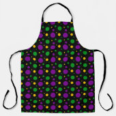 PAARSE GREEN GELLOW MARDI GRAS POLKA DOTS SCHORT (Voorkant)