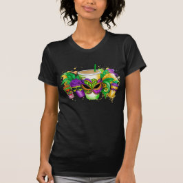 PAARSE GREEN GOLD MARDI GRAS BEVERAGES T-SHIRT