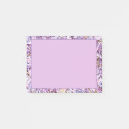 Paarse grens post-it® notes