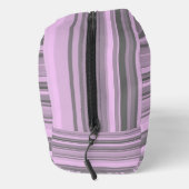 Paarse Grey Stripes Toilettas Toilettasje (Rechts)