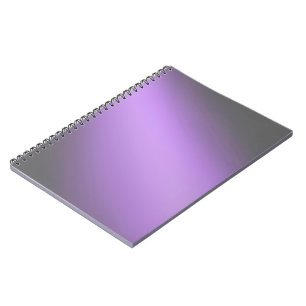 Paarse grijs maanlicht ombre effect notitieboek