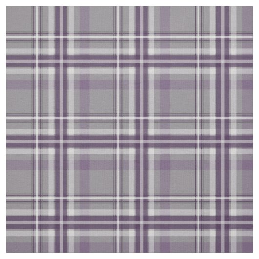 paarse grijs-witte plaid stof (Swatch)