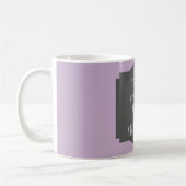 Paarse/grijze; Bedankt voor het maken van een vers Koffiemok (Links)