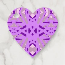 Paarse grijze kunst Deco Valentijn Verloving Fun L