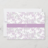 Paarse, grijze, ovende Babyschoenen - 730 Kaart (Achterkant)