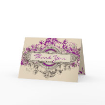 Paarse grijze vintage bloemige trouw-troostkaart