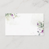 Paarse groen display douchewand Kaart (Achterkant)