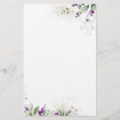 Paarse groen lavendel Vrijgezellenfeest spel (Achterkant)