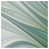 Paarse Groene Bloem Moderne Abstracte Kunst Fracta Stof (Swatch)