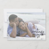 Paarse Groene Cactus Succulent Foto Opslaan De Dat Save The Date (Achterkant)