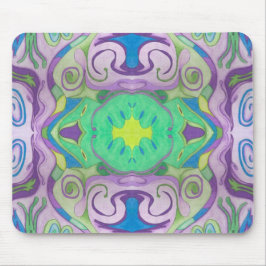 Paarse Groene Fantasy Mousepad Muismat