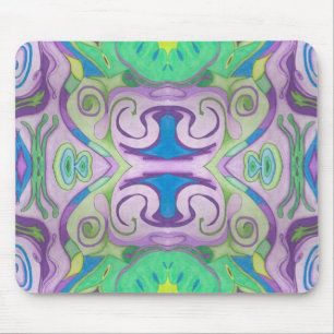 Paarse Groene Fantasy Mousepad Muismat