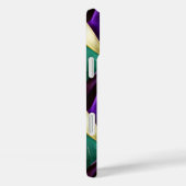 PAARSE GROENE GOUDEN MARDI GRAS KLEUREN Case-Mate iPhone CASE (Achterkant / Rechts)