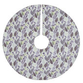 Paarse Groene Kerstmispatroon#21 ID1009 Kerstboom Rok (Voorkant)