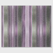 Paarse Groene Kerstmispatroon#27 ID1009 Cadeaupapier (Vlak)