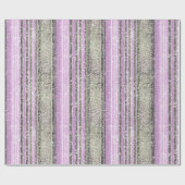 Paarse Groene Kerstmispatroon#28 ID1009 Cadeaupapier (Vlak)