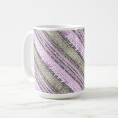 Paarse Groene Kerstmispatroon#28 ID1009 Koffiemok (Voorkant links)