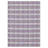 Paarse Groene Kerstmispatroon#2 ID1009 Tafelkleed (Voorkant)