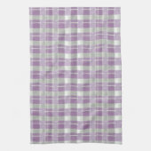 Paarse Groene Kerstmispatroon#7 ID1009 Theedoek (Verticaal)