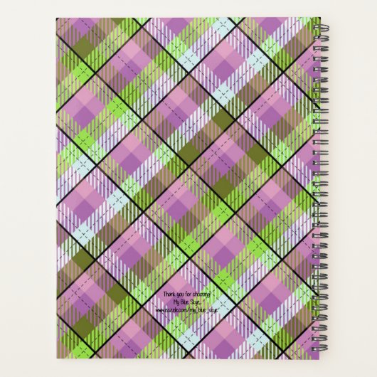 Paarse Groene Planner (Achterkant)