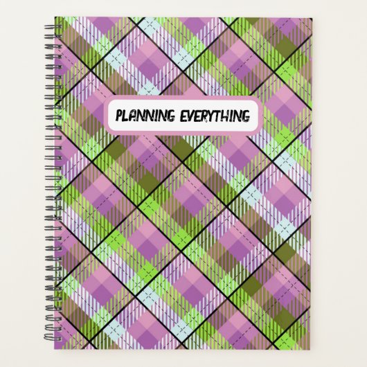 Paarse Groene Planner (Voorkant)