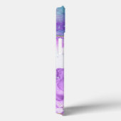 Paarse, groene, roze stromende kleuren legant Case-Mate iPhone case (Achterkant / Rechts)