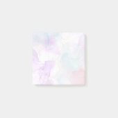 Paarse, groene, roze stromende kleuren legant post-it® notes (Voorkant)