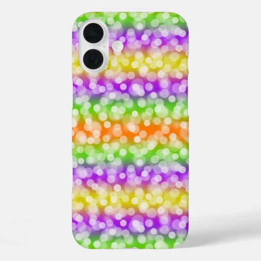 PAARSE GROENE SINAASAPPEL ZWARTE HALLOWEEN STREPEN Case-Mate iPhone CASE (Achterkant)
