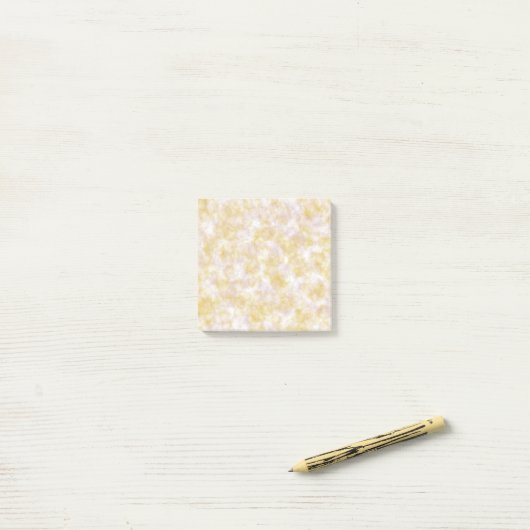 Paarse & groene Terracotta Waterverf Esthetisch Post-it® Notes (Op bureau)