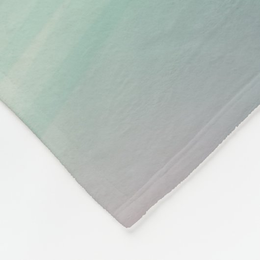 Paarse groene vlinder fee prinses meisjes fleece deken (Hoek)