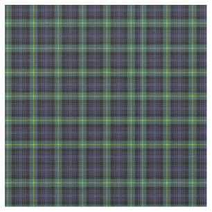 Paarse Groene Zwarte Tartan Plaid Patroon Stof