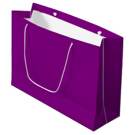 Paarse grote geschenkzak large cadeautasje