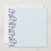 Paarse grunge Scroll (Achterkant)