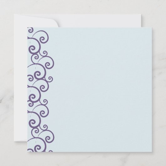 Paarse grunge Scroll (Achterkant)