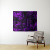 Paarse grunge wandkleed (In Situ (horizontaal))