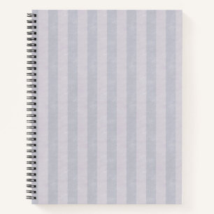 Paarse Grungy Stripes Notitieboek