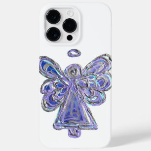 Paarse Guardian Angel Art Custom iPhone Case
