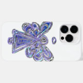 Paarse Guardian Angel Art Custom iPhone Case (Achterkant (horizontaal))
