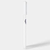 Paarse Guardian Angel Art Custom iPhone Case (Achterkant / Rechts)