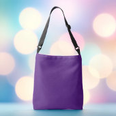 Paarse gymnastiek Gepersonaliseerd Crossbody Tas