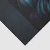 Paarse Haar Halloween Clown Decoupage Papier (Detail)