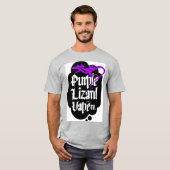 Paarse hagedis t-shirt (Voorkant volledig)