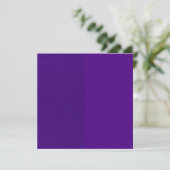 Paarse halfglitter- en matte gevouwen kaarten (op (Staand voorkant)