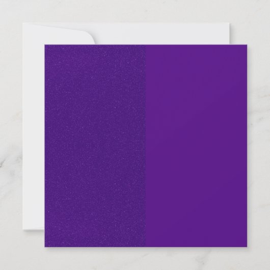 Paarse halfglitter- en matte gevouwen kaarten (op (Voorkant)