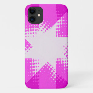 paarse halftone ster Case-Mate iPhone case