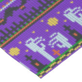 Paarse Halloween decoratie, Halloween party decor Tafelkleed (Gekanteld)