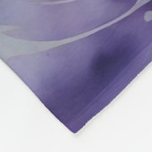 Paarse Halloween Fleece Deken (Hoek)