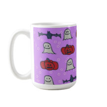 Paarse Halloween Fun Print