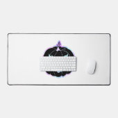 Paarse Halloween pompoen, Halloween kostuums Bureaumat (Keyboard & Muis)