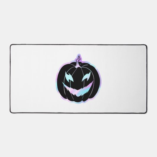 Paarse Halloween pompoen, Halloween kostuums Bureaumat (Voorkant)